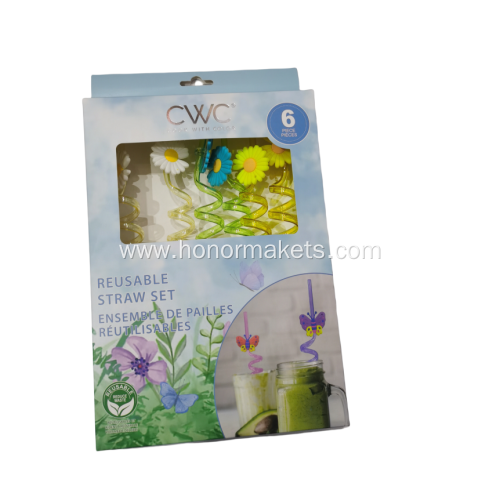 6PCS StrawSet